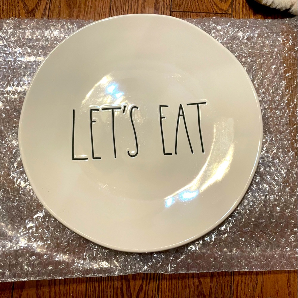 Rae Dunn Ceramic Plate